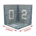 thumbnail image 3 of 1/12 Scale Backdrop Layout Storage Background Scene Model collection for Action Figures Diecast Car Style A, 3 of 8