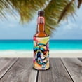 thumbnail image 2 of French Bulldog Hippie Dawg Hugger for Ultra Slim Cans 4 in x 6.5 in, 2 of 5