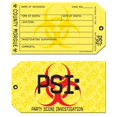 thumbnail image 4 of Psi Toe Tag Invitations 3" X 5 1 By 2"- 12 Pack(8 Per Package), 4 of 5
