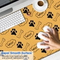 thumbnail image 2 of Long Mouse Pads for Desk,Paw Prints and Bones Desk Mats on Top Of Desks, Desk Mouse Pad Extra Large with 3mm Non-Slip Base and Stitched Edge for Gaming,Office,Work,Home 47.3"x23.6", 2 of 6