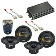 Fits Toyota 4 Runner 2001-2002 Factory Speaker Upgrade Harmony (2) R65 & CXA3604