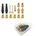 thumbnail image 2 of Fridja Bicycle Valve Adapter Pump Adapter Ball Pump Inflation Needle Nozzle Adapter Kit, 2 of 8