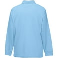 thumbnail image 3 of Fruit Of The Loom Childrens Big Boys Long Sleeve Polo Shirts, 3 of 4
