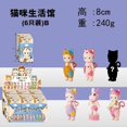 thumbnail image 4 of Nuevo conjunto de combinación diaria de la serie Meow Meow de Sonny Angell, caja ciega para gatos, decoración de manos, juego de moda, creación, regalo de cumpleaños 2, 4 of 5