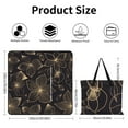 thumbnail image 2 of Colorful Floral Bohemia Picnic Blanket Waterproof Outdoor Beach Blanket Hand-held Pad Suitable for Travel, Camping, Beach, Family Gatherings, 2 of 7