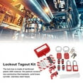 Electrical Circuit Breaker Lockout Tagout Kit, for Industry, Auto