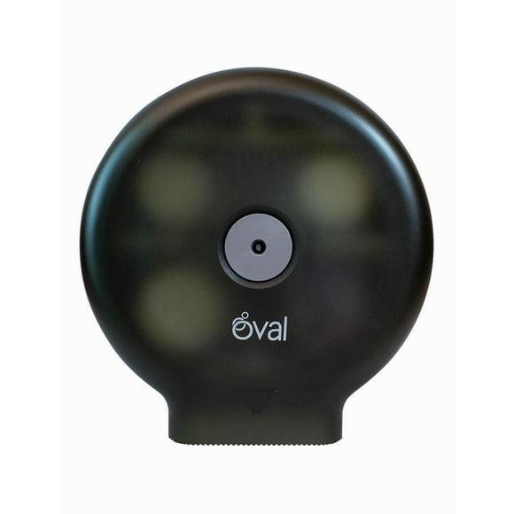Despachador Junior de Papel Higiénico Oval Humo C/ Gris DV009
