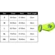 thumbnail image 4 of Chaleco reflectante de seguridad para perros Green M, ropa de alta visibilidad, arnés de seguridad para perros pequeños y grandes, chaqueta para exteriores, senderismo, caminar, 4 of 5