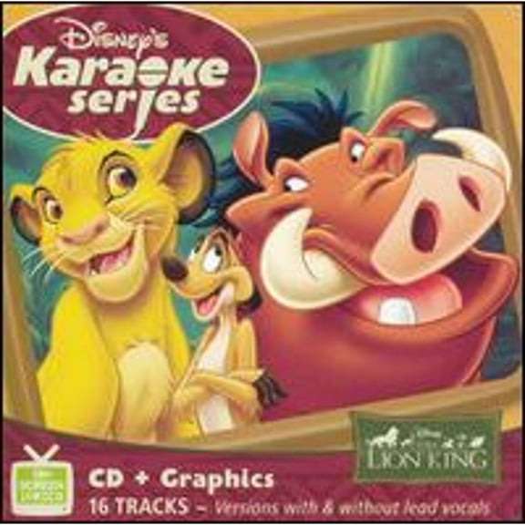 Pre-Owned Disney's Karaoke Series: The Lion King (CD 0050086101078) by Karaoke