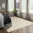 thumbnail image 4 of Nourison Easy Care Modern Indoor/Outdoor Cream 9' x 12' Area Rug (9x12), 4 of 10