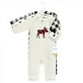 thumbnail image 2 of Hudson Baby Infant Boy Cotton Coveralls, Moose, 3-6 Months, 2 of 5