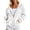 A-White178, variant on XIAOCHA Women's Velvet Touch Zip Up Hoodie with Front Pockets Drawstring Hood Relaxed Silhouette Winter Hooded Coat