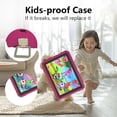 thumbnail image 2 of NOBKLEN Kids Tablet,10 inch 64GB Android Tablet,10.1 IPS HD Screen, WiFi Bluetooth Cameras, Kids Content Parental Control Toddler Children Tablet, 2 Year Warranty Pink, 2 of 6