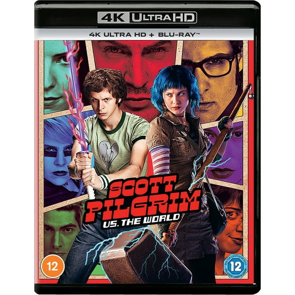 Scott Pilgrim Vs. The World (4K Ultra HD) Anna Kendrick Michael Cera Jason Schwartzman