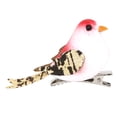 thumbnail image 2 of 12Pcs Distinctif Simulation Artificielle Oiseau Décor Jardin Décoration Maison Prop Couleur Rouge, 2 of 14