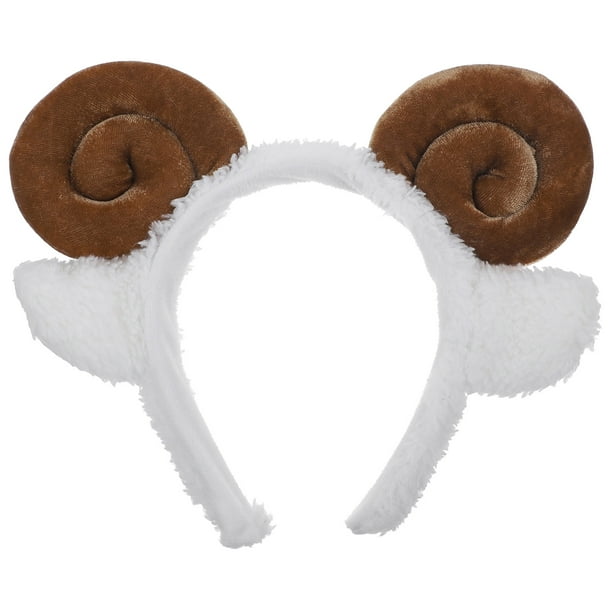 EeaseMX Café Shofar Hoops decorativos Diebre decorable Buerno de cabello Cuerpo Bandas Ovejas Hoops Favores Favores de suministros Decoraciones