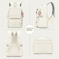 thumbnail image 6 of Inadays School Backpack, Large Capacity Bookbag for 15.6 Inch Laptop, Water-Resistant Cute Girlish Backpacks for Teen Adults Tween, Lightweight Travel Daypack for Primary Middle School College, 6 of 6