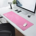 thumbnail image 5 of Pink Japanese Anime Gaming Mouse Pad XL Cute Kawaii Wave Moon Extended Large Desk Mat Big Mousepad Non-Slip Rubber Base Stitched Edge Long Desk Pad for Desktop Office PC Computer,31.5×11.8 Inches, 5 of 14