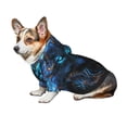 thumbnail image 7 of Haiem Cool Blue Light Wolf for Winter Dog Hoodie Sweatshirts with Pockets Warm Dog Clothes for Small Dogs Chihuahua-Large, 7 of 7