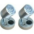 thumbnail image 1 of 2 luces LED de 12 V para lectura, lámpara de pared para mesita de noche, interruptor regulable, iluminación interior cilíndrica y flexible para autocaravanas, barcos y casas rodantes (plateada)., 1 of 5