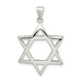 thumbnail image 4 of FB Jewels Sterling Silver Puffed Star of David Pendant, 4 of 4