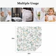 thumbnail image 5 of Spring Flowers Cloth Napkins, Yellow Pink Floral Leaves Country Farm Plants Washable and Reusable Dinner Napkins Set of 8, Table Napkin for Kitchen Party Birthday Wedding Hotel Housewarming 20"x20", 5 of 9