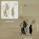 thumbnail image 2 of Plantillas de plumas para pintar 11.8x11.8 pulgadas. Hermosa plantilla de pluma, plantilla para pintar un pájaro volando. Plantillas de plumas de pájaro., 2 of 9