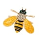 thumbnail image 1 of Ramo de imitación Hugo Alfileres de Cristal esmaltados broches Joyería para Mujer Pin de broche de insecto de abeja, 1 of 10