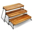 thumbnail image 3 of Tier Wooden Display Stand,3 Tier Wooden Display Wooden Display Riser Wooden Display Stand Built for Precision, 3 of 8