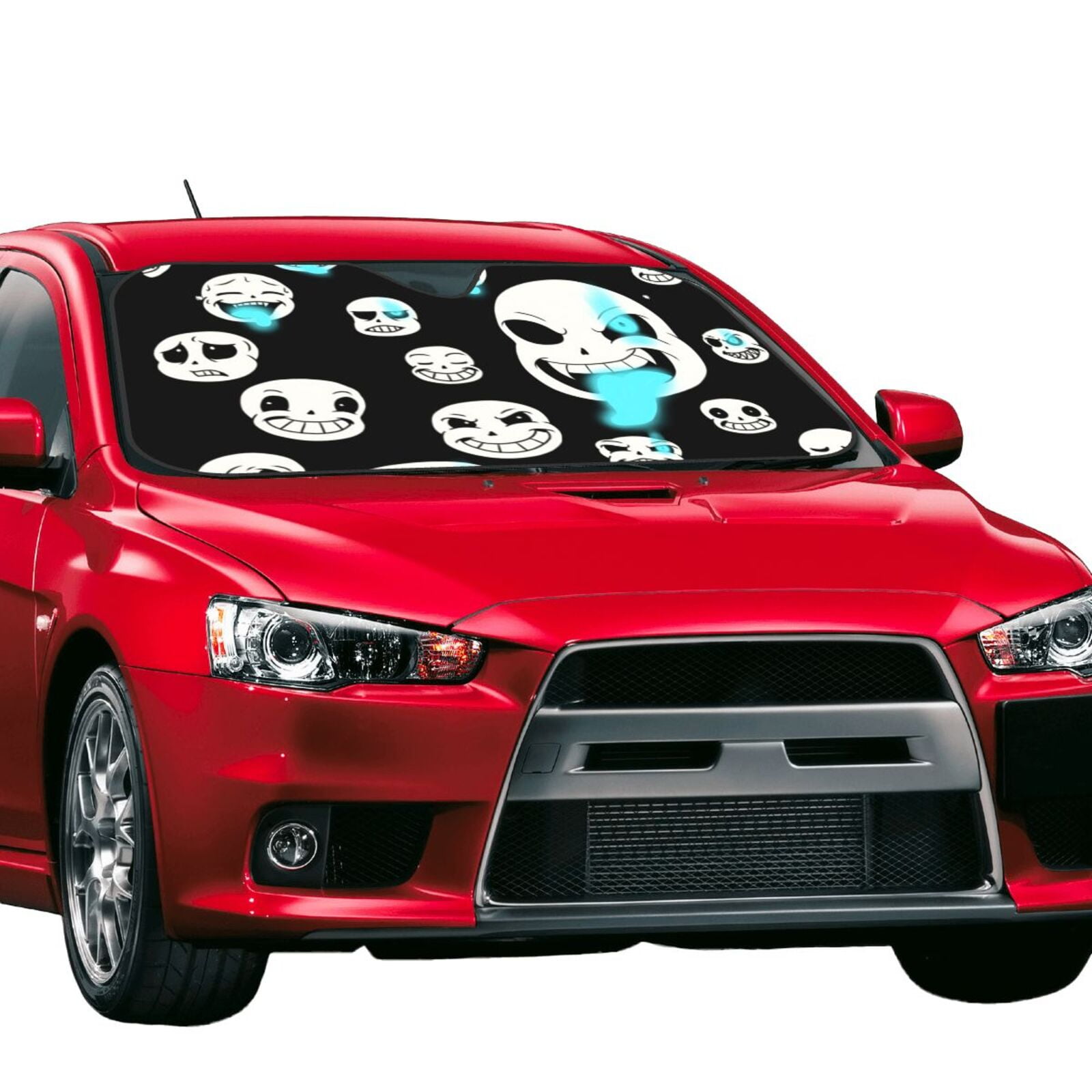 Hide san Undertale Sans Car Windshield Sun Shade Auto Front Window