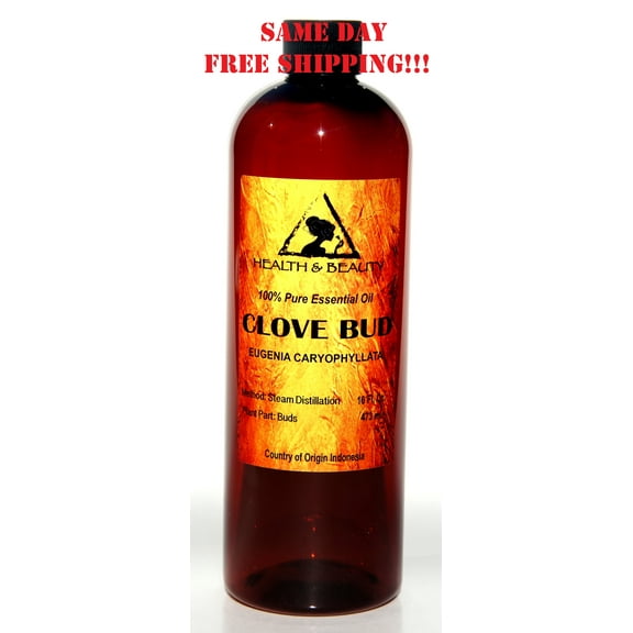 CLOVE BUD ESSENTIAL OIL AROMATHERAPY 100% PURE NATURAL 16 OZ