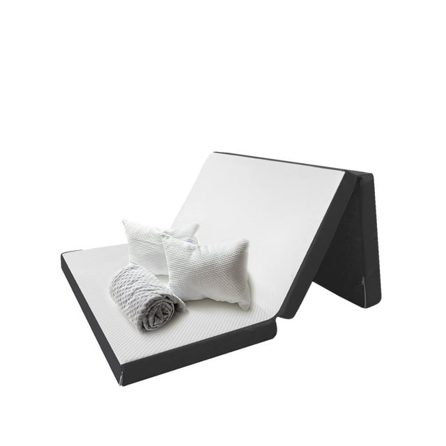 Pack Colchón Matrimonial Plegable + Cobija + Almohada