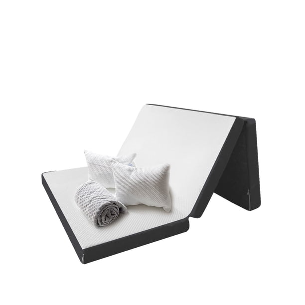 Pack Colchón Matrimonial Plegable + Cobija + Almohada