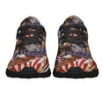 thumbnail image 5 of Boxer Dog Wrapped In Glory American Flag Shoes Women's Fashion Sneakers Tennis Running Shoes for Men Women Black Size 11.5, 5 of 7