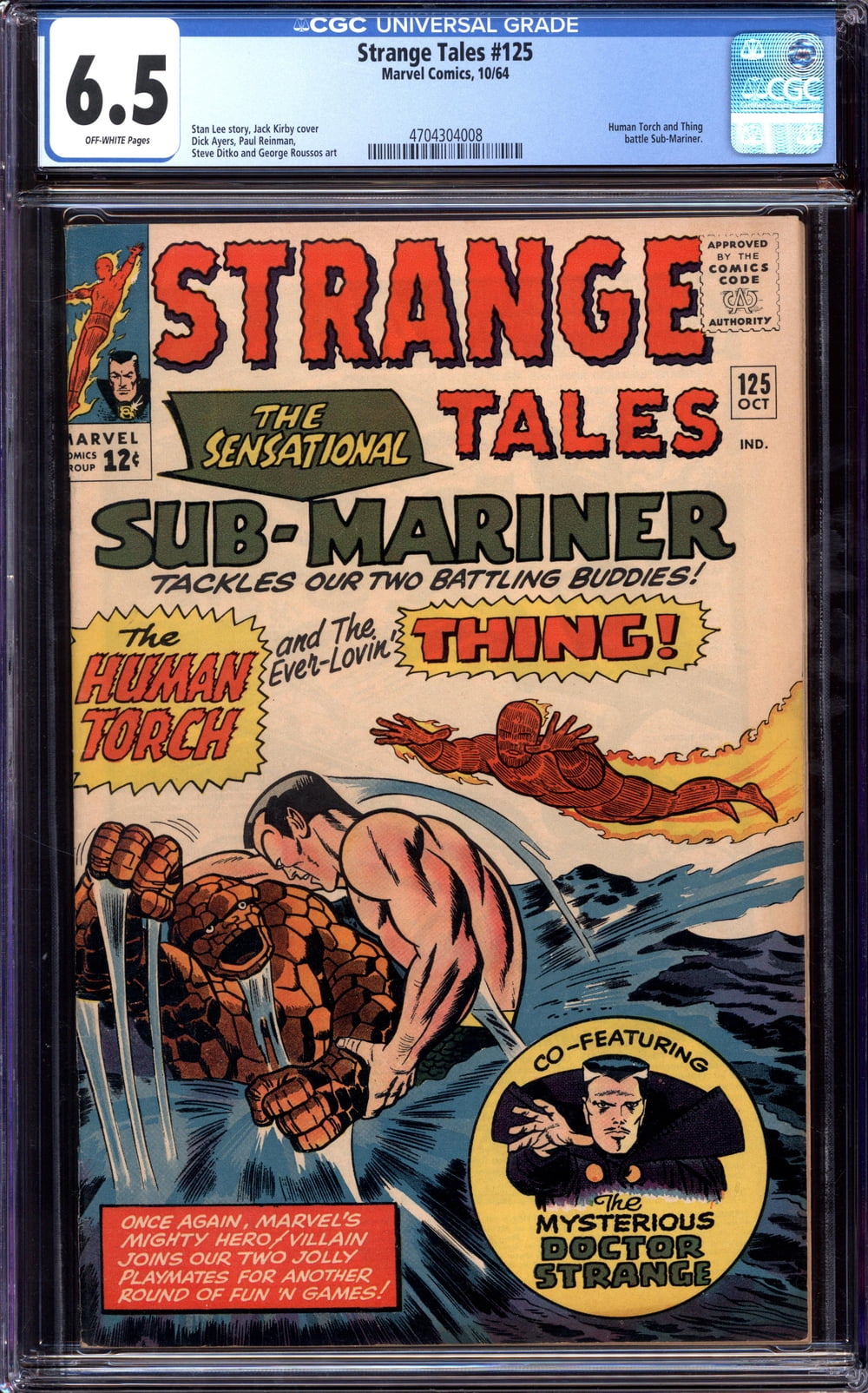 Cover of Strange Tales #125
