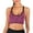 Red, variant on YouLoveIt Women Sports Bra Paded Racerback Yoga Bras Stretchy Removable Pads Tank Top for Yoga Running Fitness Workout Activities