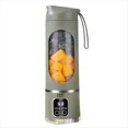 thumbnail image 1 of Aleld Exprimidor, Pequeño Exprimidor Eléctrico Portátil para el Hogar, Mini Exprimidor, Multifuncional para Jugo de Frutas, Color Verde, 1 of 5