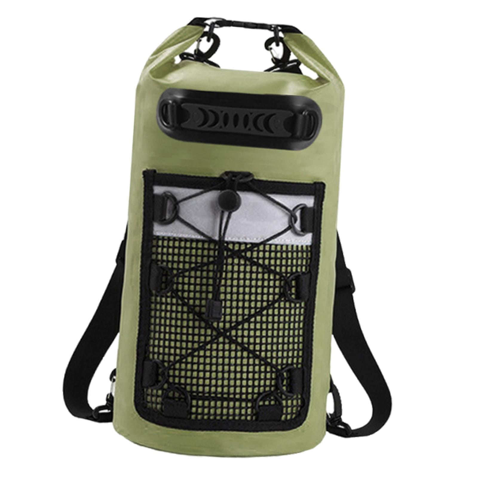 harayaa Dry Bag Comfortable Sturdy Keeps Gear Dry Large Capacity Lightweight Storage Bag Green