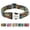 Green, variant on Pet Artist Floral Personalized Nylon Dog Collars for Small Large Dogs Name ID Tag Engraved