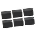 thumbnail image 4 of 20 protectores de esquinas en forma de U, material de silicona, flexibles y duraderos, protectores de parachoques para esquinas de muebles para bebé, color negro, 4 of 9