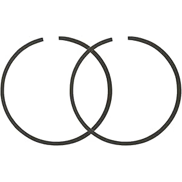 2 Anillo piston para Sthil Ms390, Husqvarna 460/570 49mm X 1.5mm
