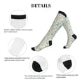 thumbnail image 5 of Lsque Hand Drawn Cars Trucks Buses And Roads Pattern Sport Compression Socks for Men & Women 15-20 mmHg Knee High Nurse Pregnant Running Medical and Travel Athletic, 5 of 6