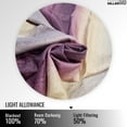 thumbnail image 3 of Woven Trends Ombre Curtains, Valances for Windows, Luxurious Scarf Valance, Voile Semi-Sheer Window Curtains, Livingroom, Bedroom or Kitchen, 144" x 50" Extra Long Scarf, Purple, 3 of 7