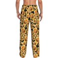 thumbnail image 2 of Bixox Men's Sunflowers 1 Patterned Pajama Pants with Pockets Lounge Clothes for Home, 2 of 5