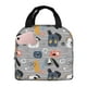 thumbnail image 1 of Disketp Dog for Insulated Lunch Bag for Women and Men, Perfect for Work, Hiking, Picnic, 1 of 8