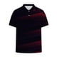thumbnail image 5 of Ceisia Men's Summer Casual Gradient Polka Dot Stripe Mesh Short Sleeve Lapel Shirt Multicolor XL Gifts, 5 of 7