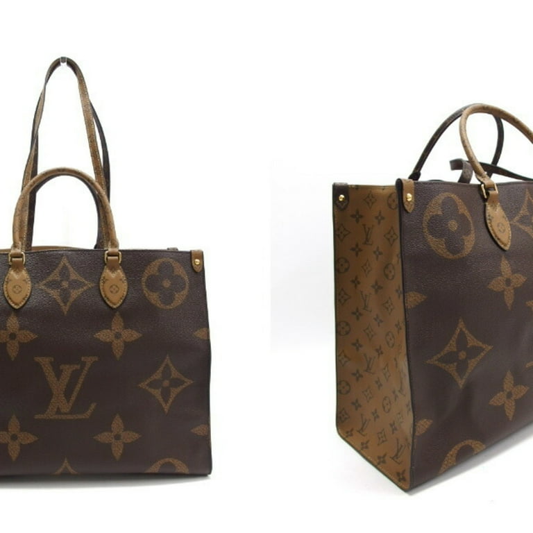 Pre-Owned Louis Vuitton LOUIS VUITTON ON THE GO GM Tote Bag