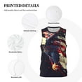 thumbnail image 3 of Sikiie Watercolor Bald Eagle Basketball Jersey Reversible Men's Mesh Athletic Sports Shirts Training Practice S-4XL4X-Large, 3 of 6