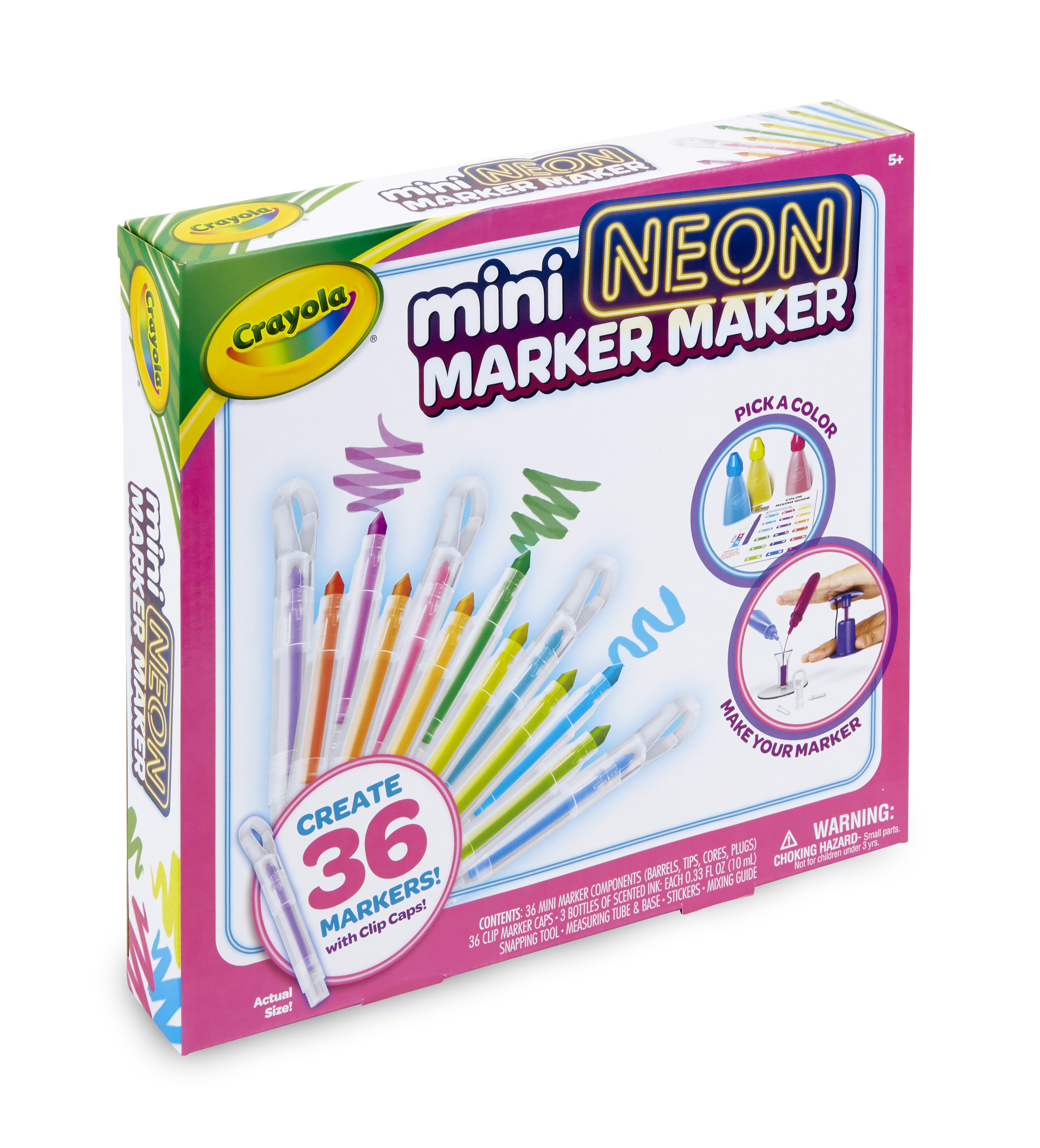 crayola mini marker maker neon