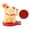 Yellow, variant on Suodoka Solar Powered Lucky Cat Rotating Base Fortune Cat Statue for Car Dashboard Checkstand Desktop Decoration Black 3 inches / 7.7 cm[cite: 1]